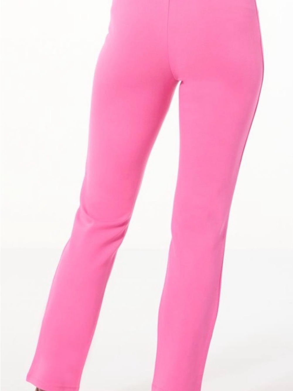Colleen Lopez Bright Pink Skinny Pants size LP